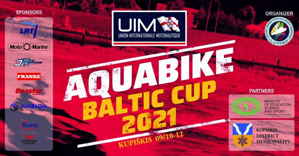 Pajėgiausi Lietuvos ir užsienio vandens motociklų lenktynininkai rugsėjo 10–12 dienomis rinksis neeiliniam išbandymui Kupiškio mariose.